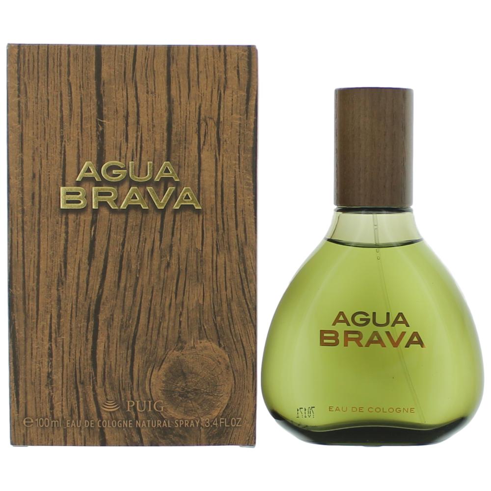 Puig Agua Brava by Antonio Puig, 3.4 oz Eau De Cologne Spray for Men