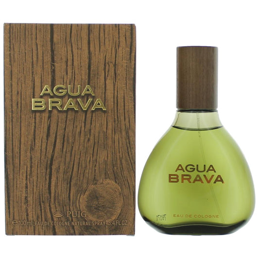 Puig Agua Brava by Antonio Puig, 3.4 oz Eau De Cologne Spray for Men