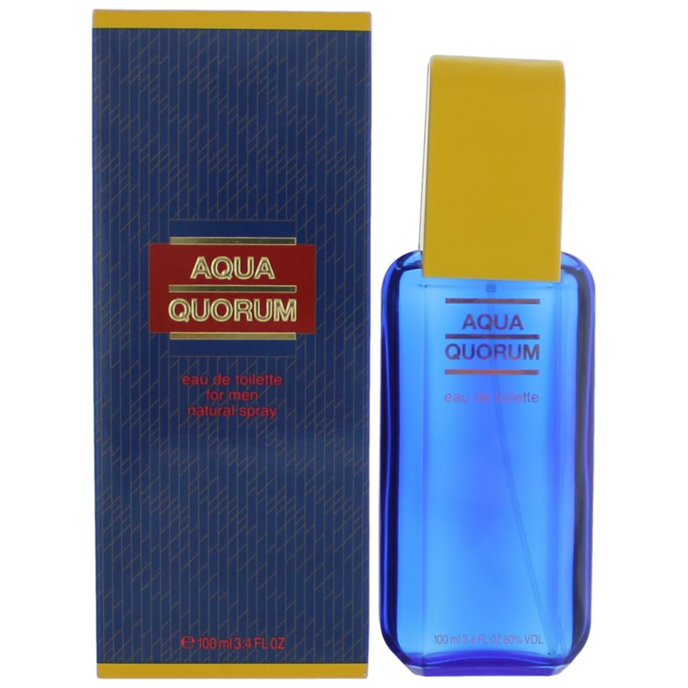 Puig Aqua Quorum by Puig, 3.4 oz EDT Spray for Men
