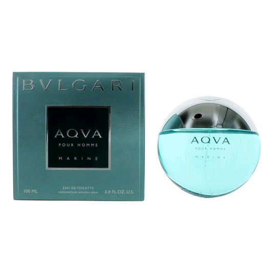 Bvlgari Aqva Marine by Bvlgari, 3.4 oz EDT Spray for Men (Aqua)