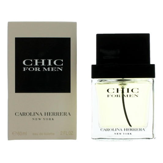 Carolina Herrera Chic by Carolina Herrera, 2 oz EDT Spray for Men