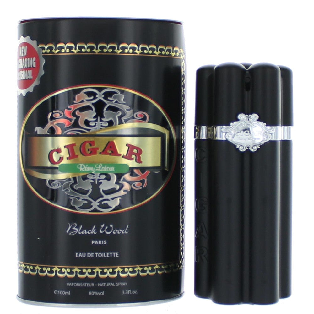 Remy Latour Cigar Black Wood by Remy Latour, 3.3 oz EDT Spray for Men