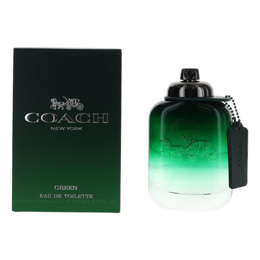 Coach Coach Green by Coach, 3.3 oz EDT Spray for Men
