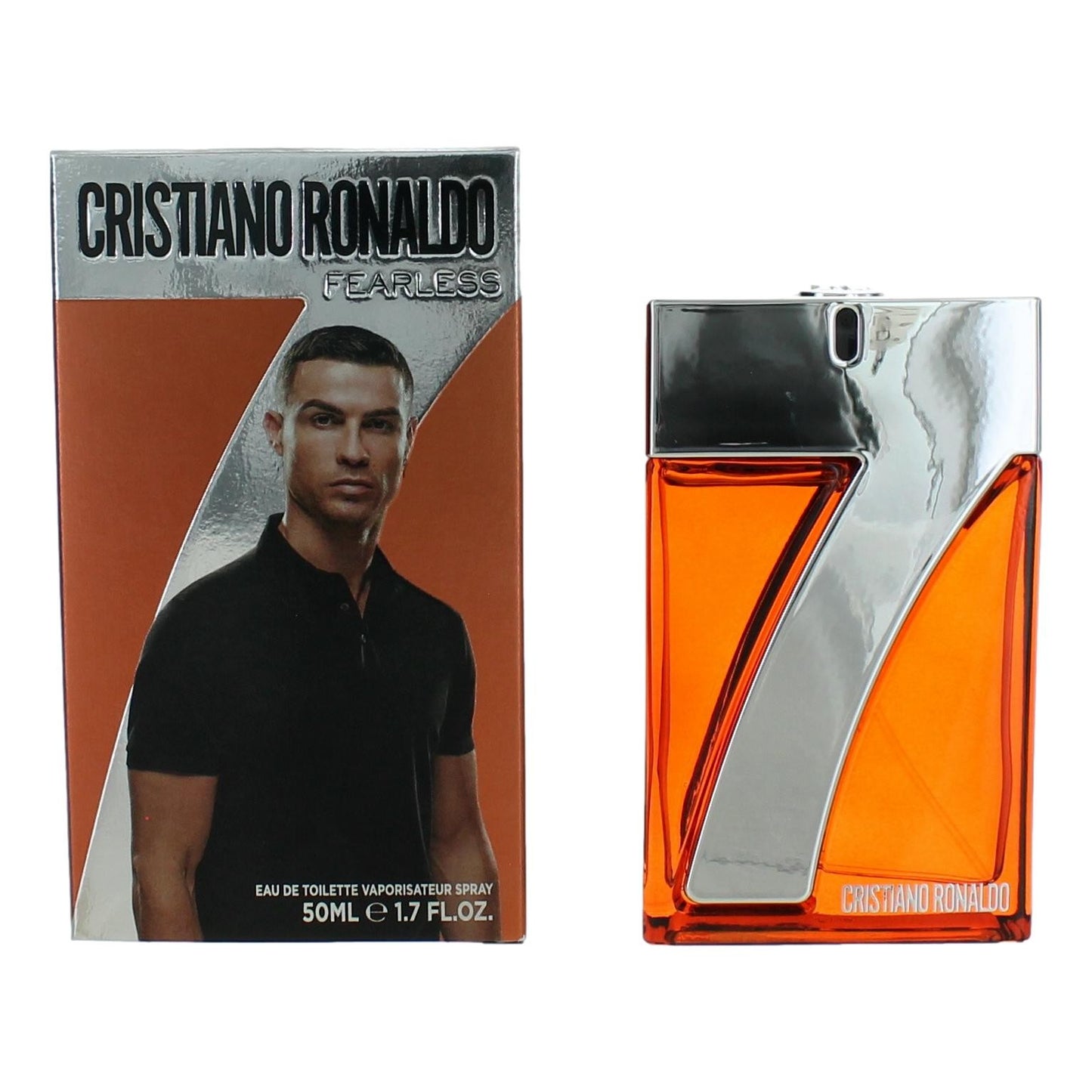 Cristiano Ronaldo CR7 Fearless by Cristiano Ronaldo, 1.7 oz EDT Spray for Men