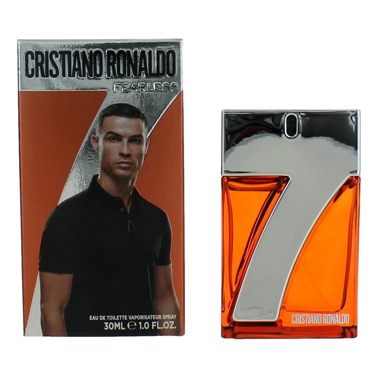 Cristiano Ronaldo CR7 Fearless by Cristiano Ronaldo, 1 oz EDT Spray for Men