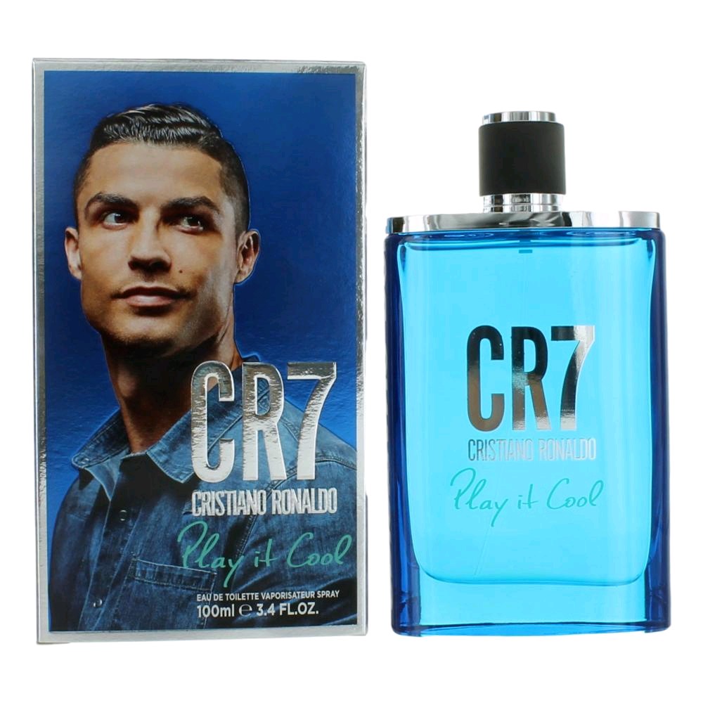 Cristiano Ronaldo CR7 Play It Cool by Cristiano Ronaldo, 3.4 oz EDT Spray for Men