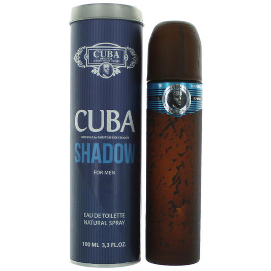 Cuba Cuba Shadow by Cuba, 3.3 oz EDT Spray for Men