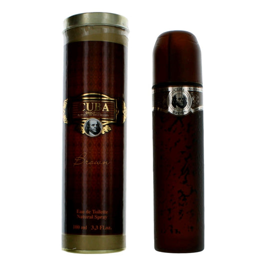 Cuba Cuba Brown by Cuba, 3.3 oz EDT Spray for Men