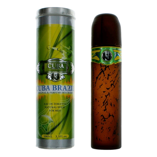 Cuba Cuba Brazil by Cuba, 3.3 oz EDT Spray for Men