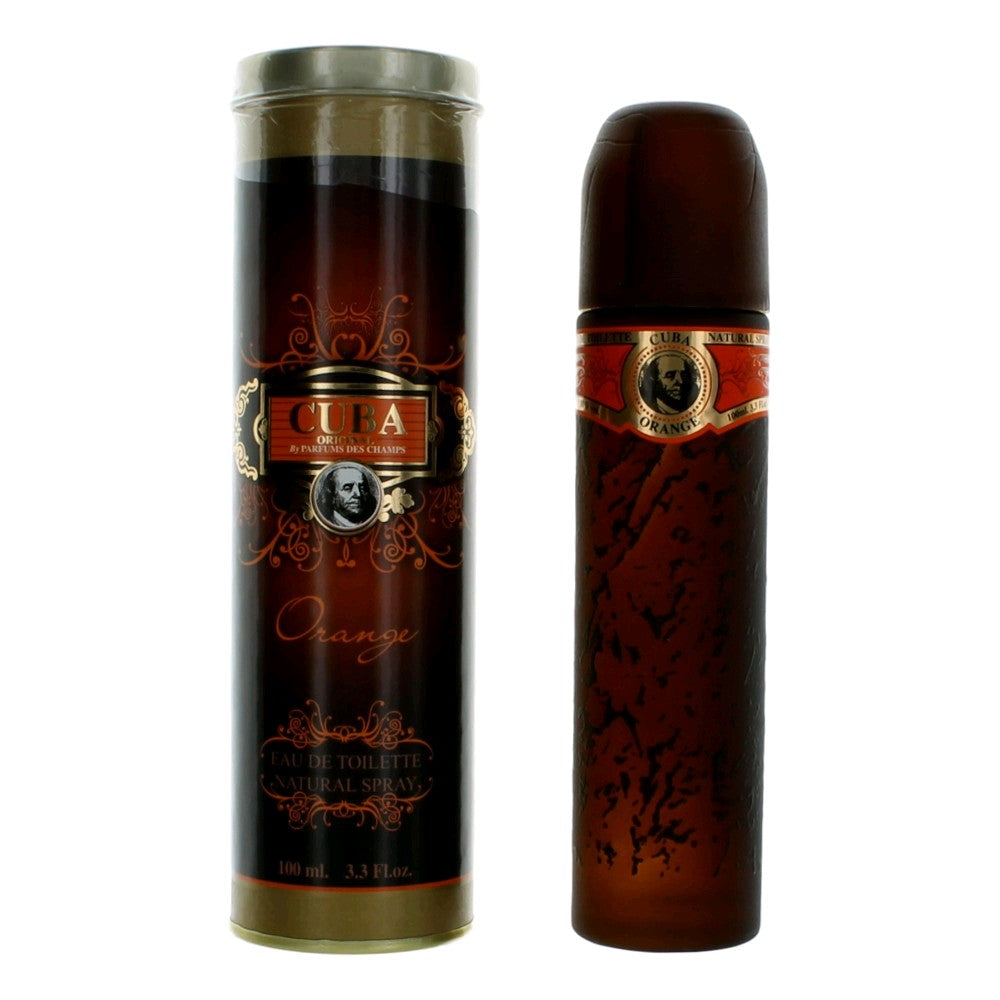 Cuba Cuba Orange by Cuba, 3.3 oz EDT Spray for Men
