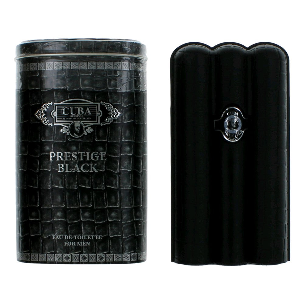 Cuba Cuba Prestige Black by Cuba, 3 oz EDT Spray for Men