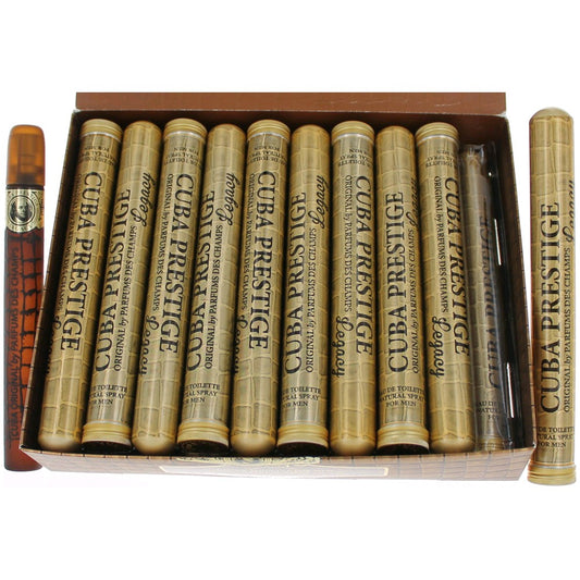 Cuba Cuba Prestige Legacy by Cuba, 1.17 oz EDT Spray for Men. Pack of 20