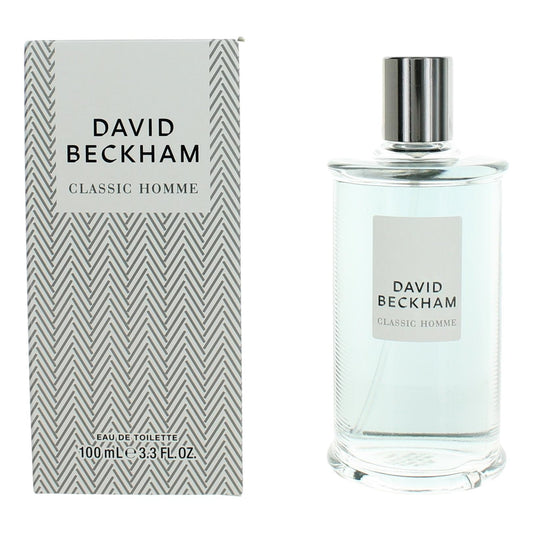 David Beckham David Beckham Classic Homme by David Beckham, 3.3 oz EDT Spray for Men