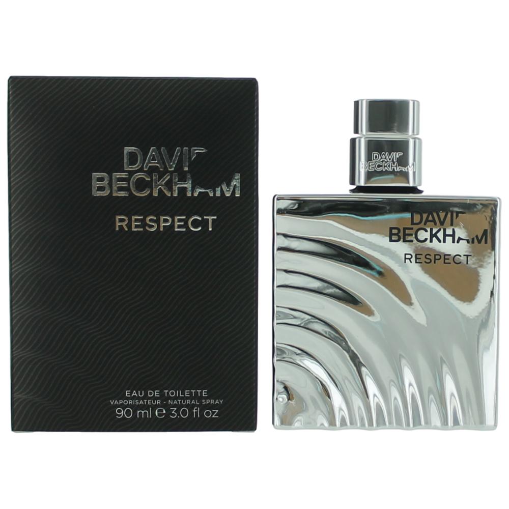 David Beckham David Beckham Respect by David Beckham, 3 oz EDT Spray for Men