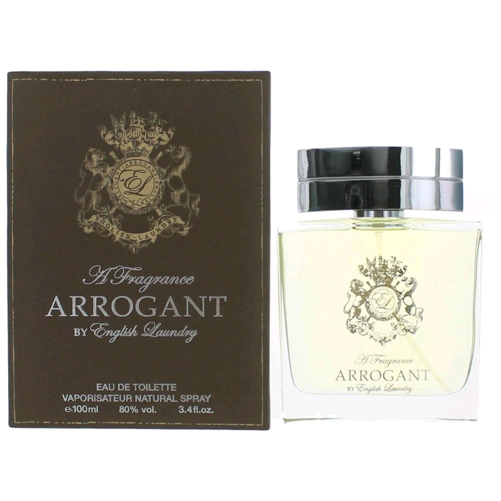 English Laundry Arrogant by English Laundry, 3.4 oz EDT Spray for Men