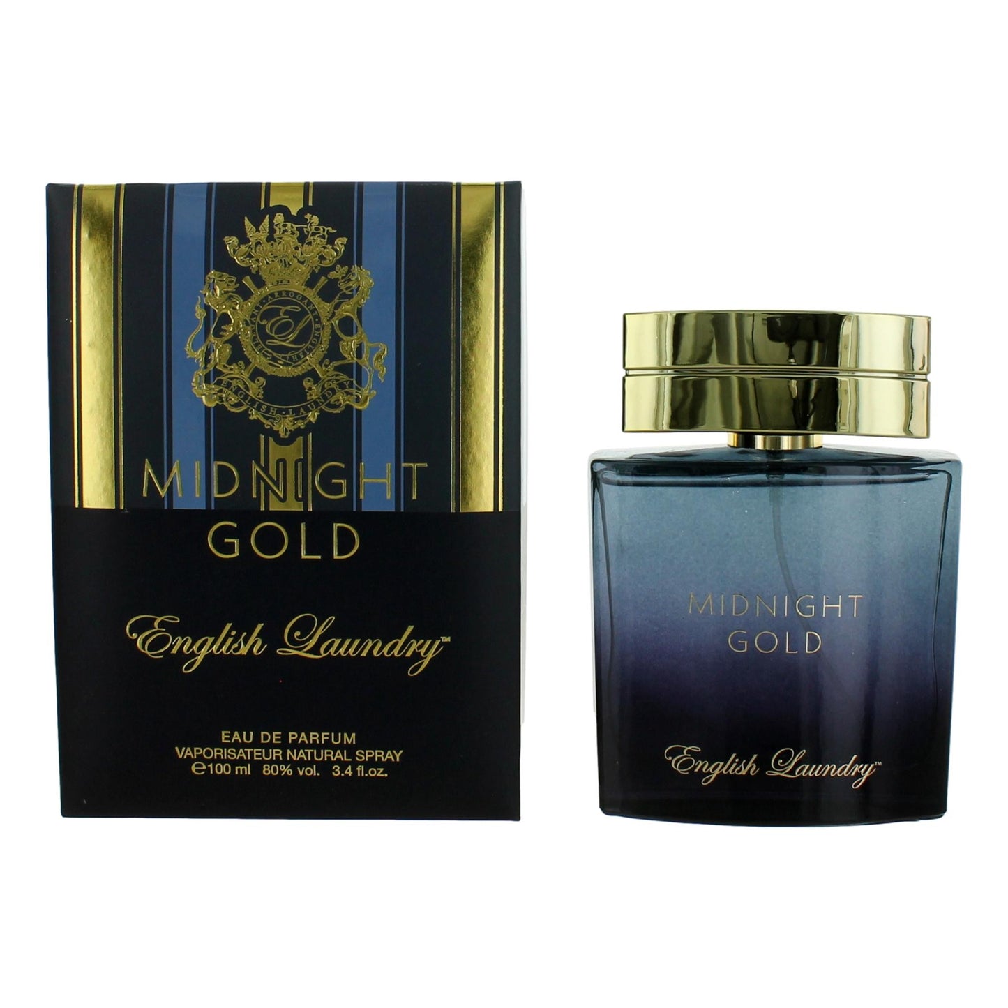 English Laundry Midnight Gold by English Laundry, 3.4 oz EDP Spray for Men