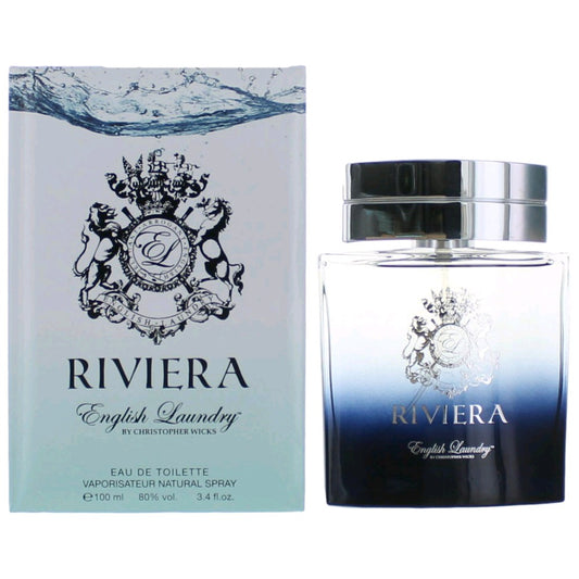 English Laundry Riviera by English Laundry, 3.4 oz EDT Spray for Men