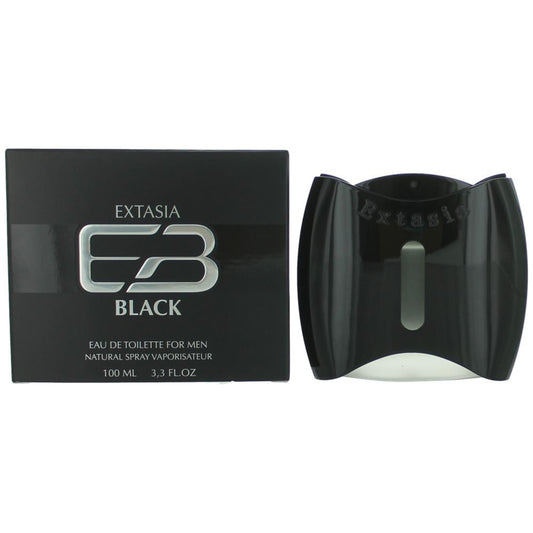 New Brand Extasia Black by New Brand, 3.3 oz EDT Spray for Men