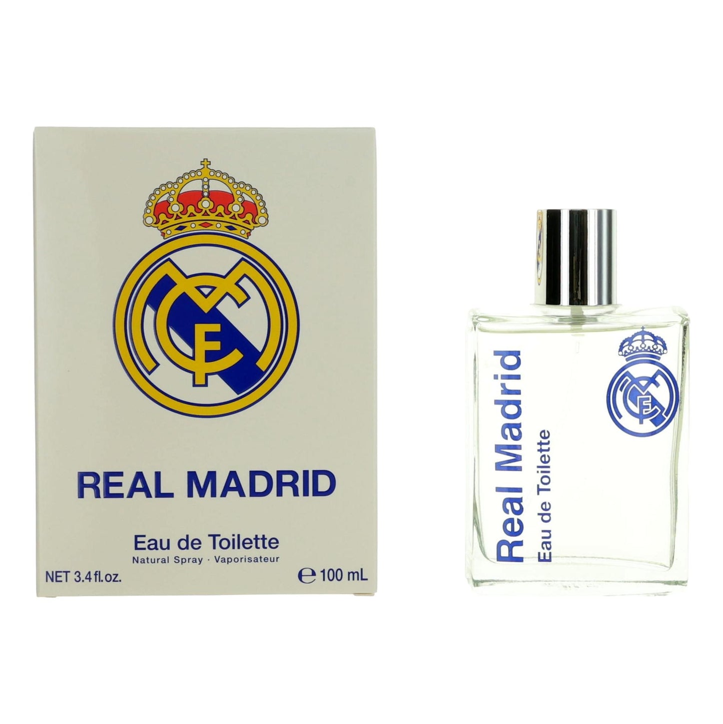 Air-Val International FC Real Madrid by Air-Val International, 3.4 oz EDT Spray for Men