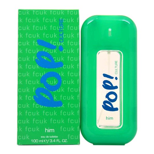 French Connection FCUK Pop Culture by French Connection, 3.4 oz EDT Spray for Men