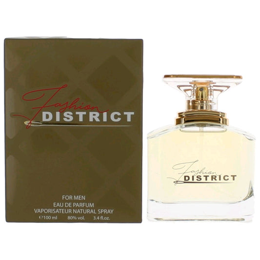 Fashion District Fashion District by Fashion District, 3.4 oz EDP Spray for Men