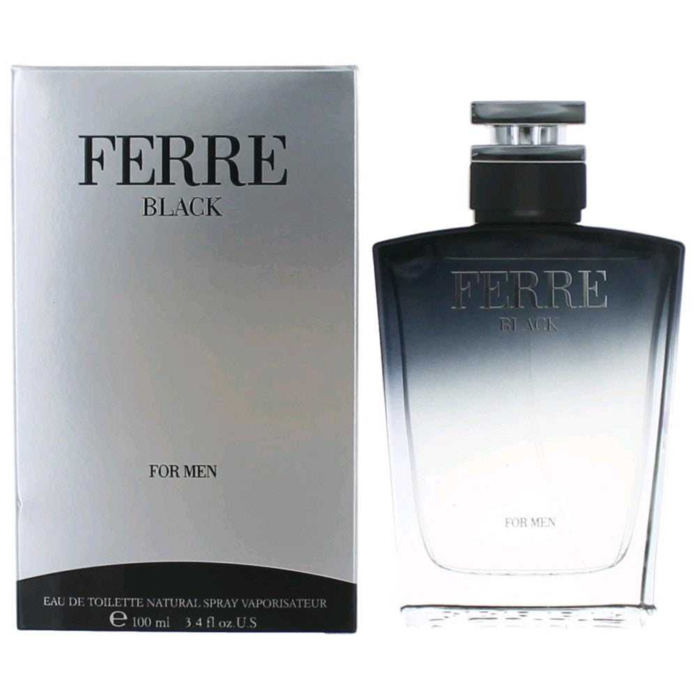 Gianfranco Ferre Ferre Black by Gianfranco Ferre, 3.4 oz EDT Spray for Men