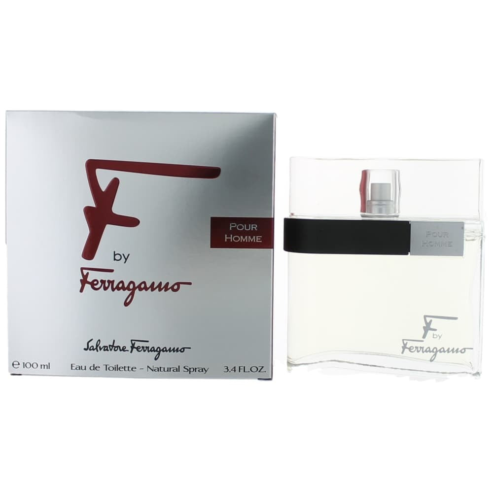 Salvatore Ferragamo F by Salvatore Ferragamo, 3.4 oz EDT Spray for Men