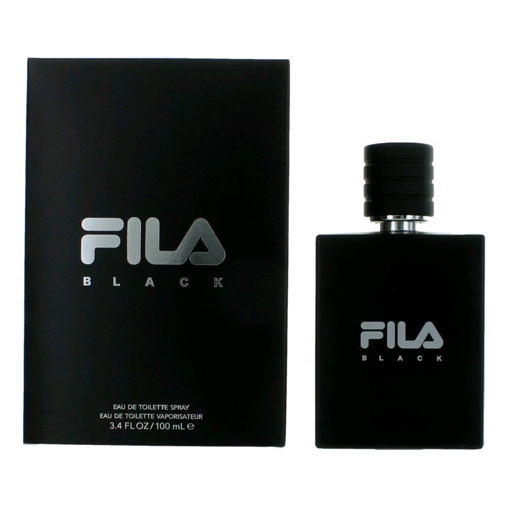 Fila Fila Black by Fila, 3.4 oz EDT Spray for Men