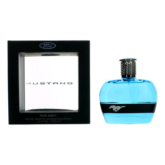 Mustang Mustang Blue by Mustang, 3.4 oz EDT Spray for Men