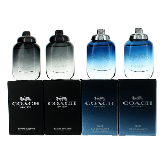 Coach Coach by Coach, 4 Piece Variety Gift Set for Men