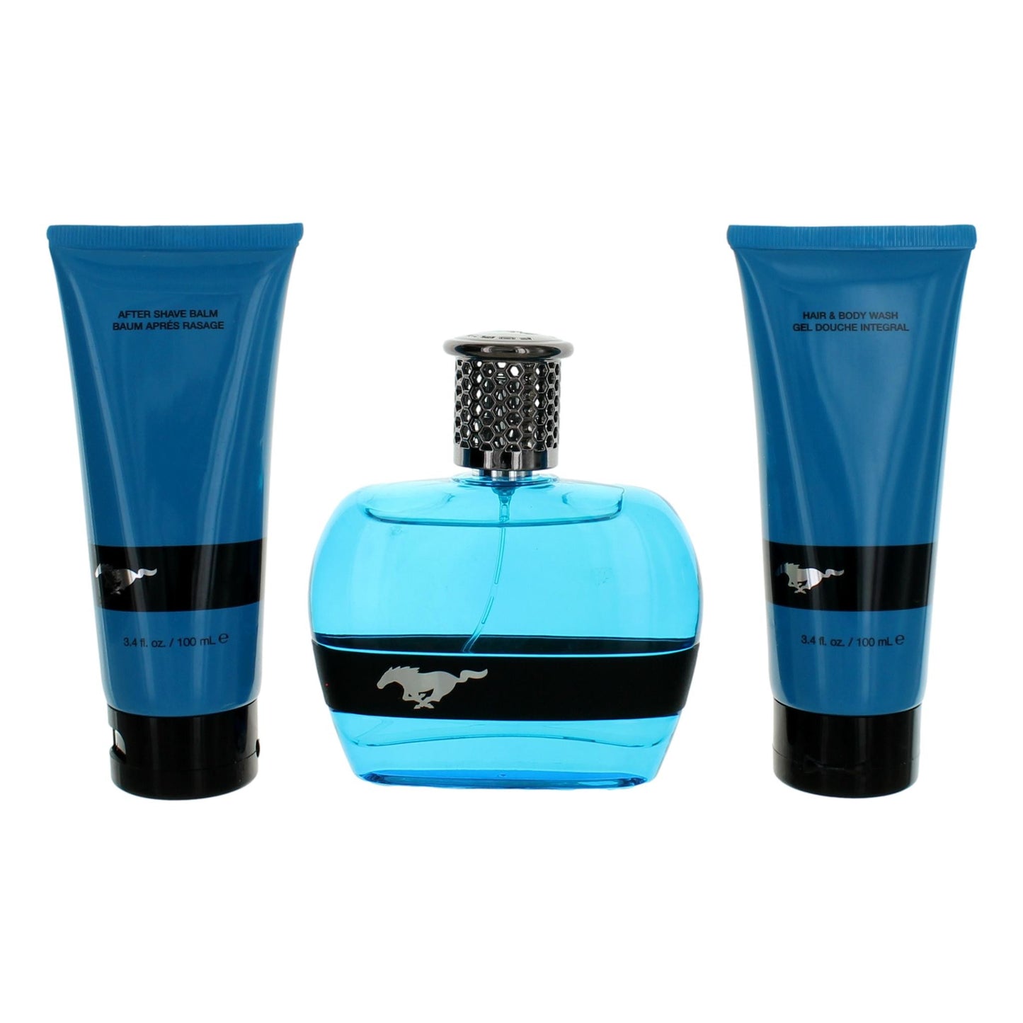 Mustang Mustang Blue by Mustang, 3 Piece Gift Set for Men