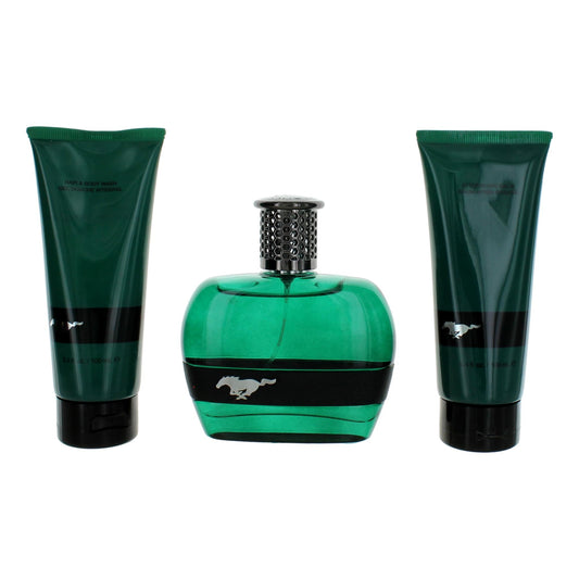 Mustang Mustang Green by Mustang, 3 Piece Gift Set for Men