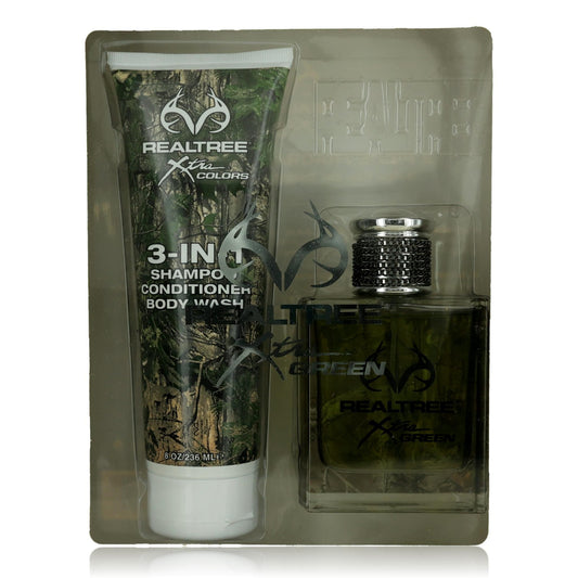 Xtra Colors by Realtree, 2 Piece Gift Set for Men