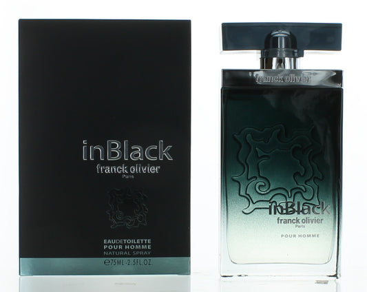 Franck Olivier In Black by Franck Olivier, 2.5 oz EDT Spray for Men