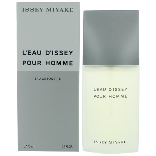 Issey Miyake L'eau D'Issey Pour Homme by Issey Miyake, 2.5 oz EDT Spray for Men