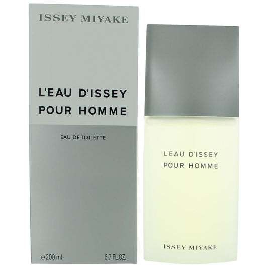 Issey Miyake L'eau D'Issey Pour Homme by Issey Miyake, 6.7 oz EDT Spray for Men