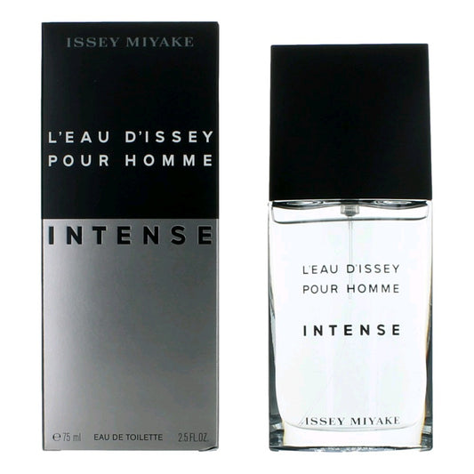 Issey Miyake L'eau D'issey Intense by Issey Miyake, 2.5 oz EDT Spray for Men