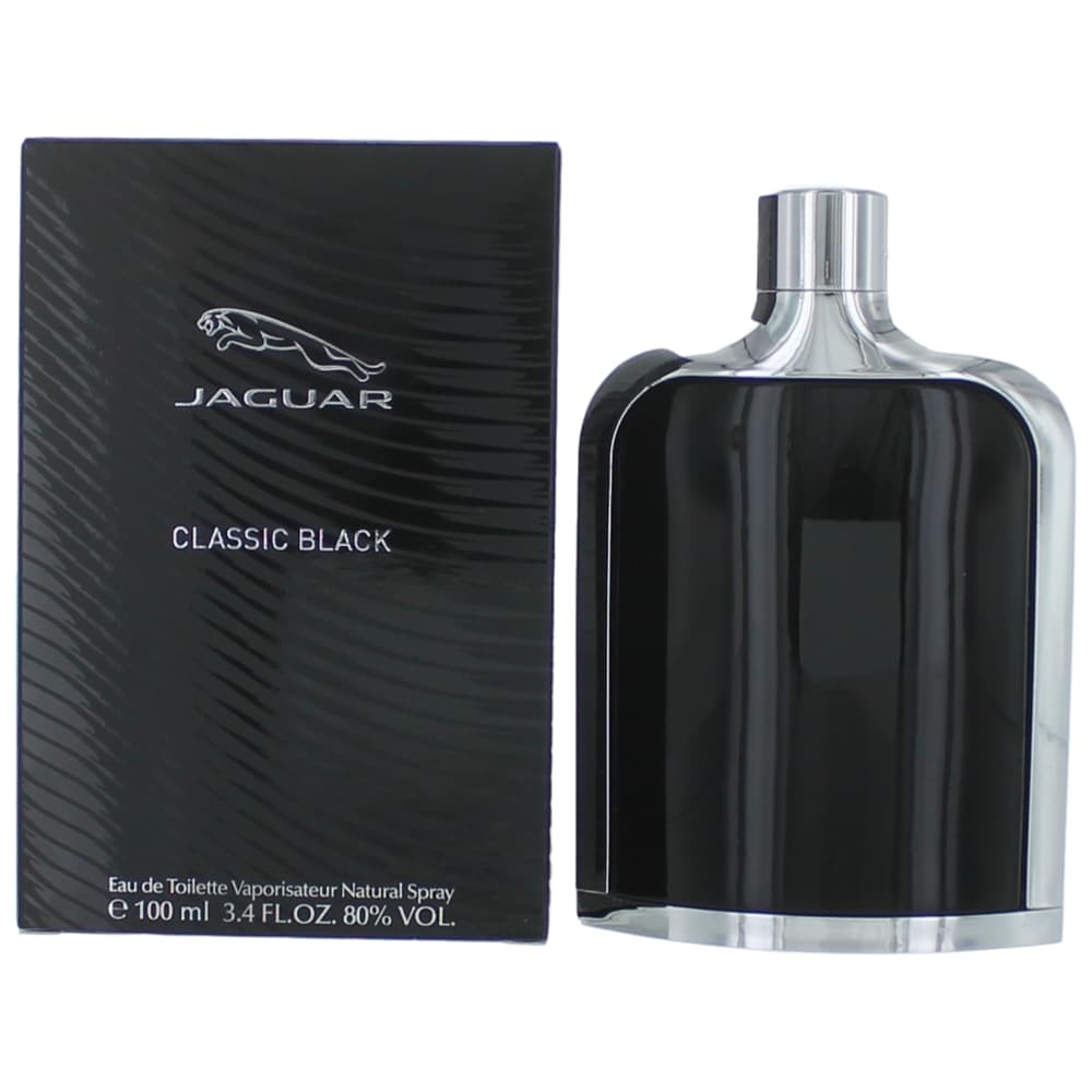 Jaguar Jaguar Classic Black by Jaguar, 3.4 oz EDT Spray for Men