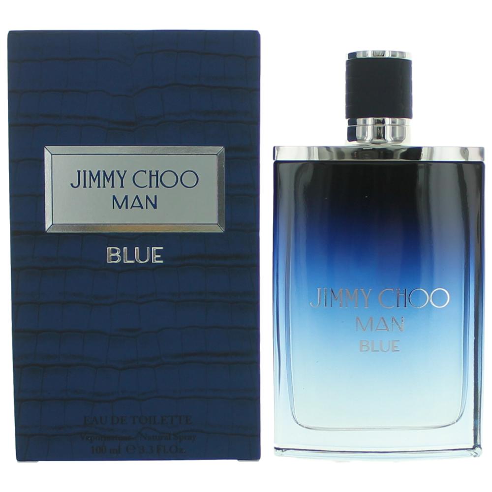 Jimmy Choo Jimmy Choo Man Blue by Jimmy Choo, 3.3 oz EDT Spray for Men
