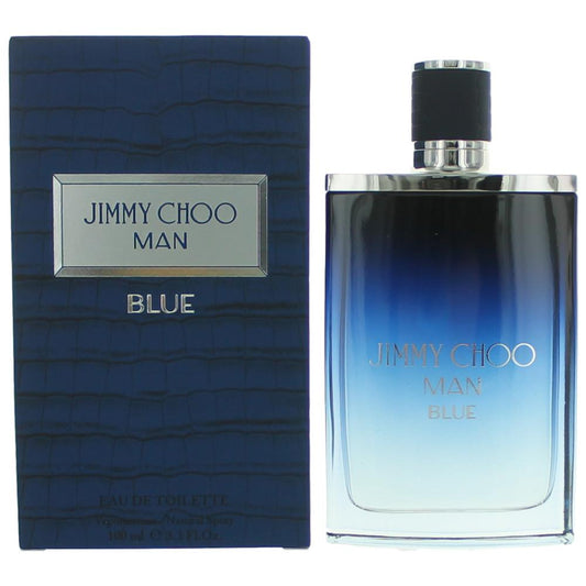 Jimmy Choo Jimmy Choo Man Blue by Jimmy Choo, 3.3 oz EDT Spray for Men