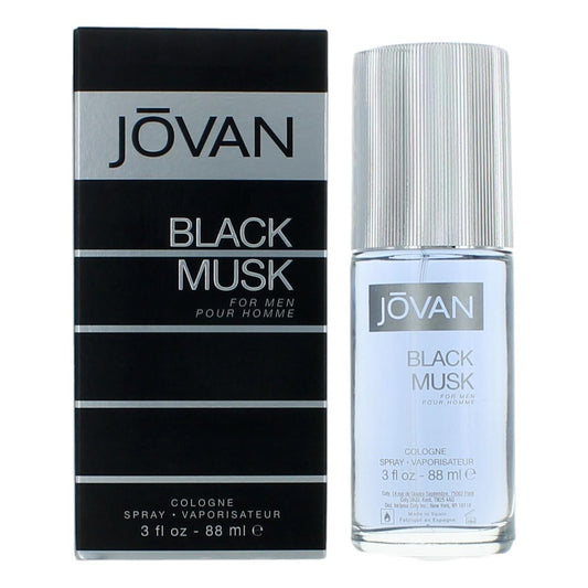 Coty Jovan Black Musk by Jovan, 3 oz Cologne Spray for Men