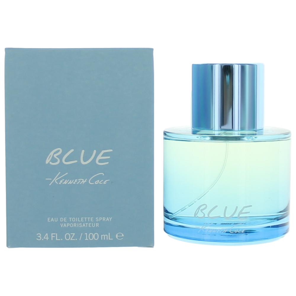 Kenneth Cole Kenneth Cole Blue by Kenneth Cole, 3.4 oz EDT Spray for Men
