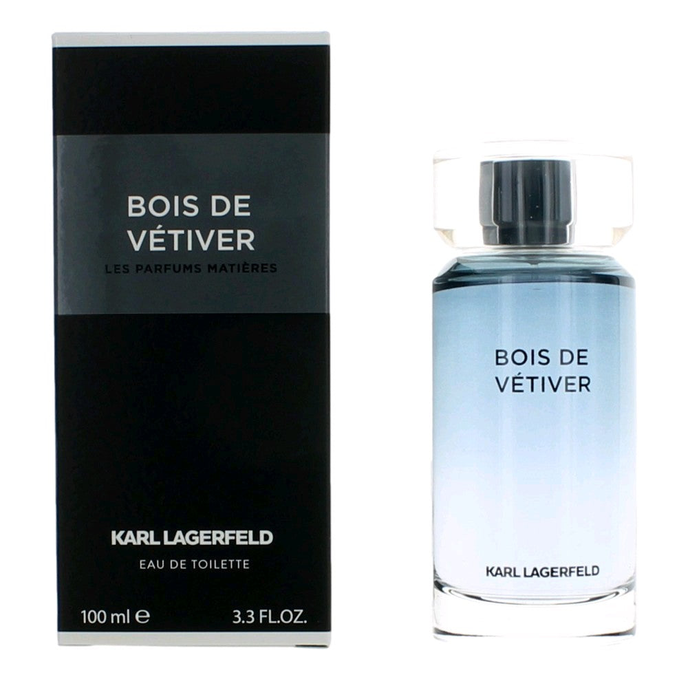 Karl Lagerfeld Bois De Vetiver by Karl Lagerfeld, 3.3 oz EDT Spray for Men