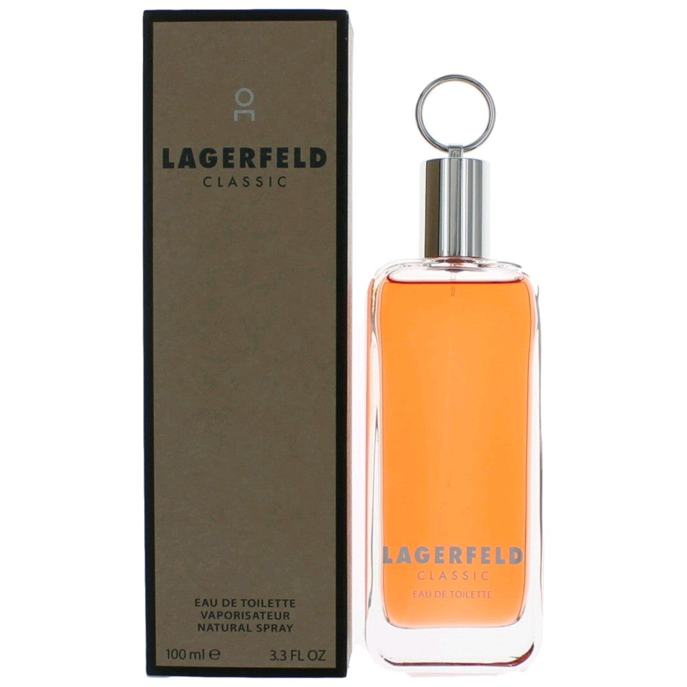 Karl Lagerfeld Lagerfeld Classic by Karl Lagerfeld, 3.3 oz EDT Spray for Men