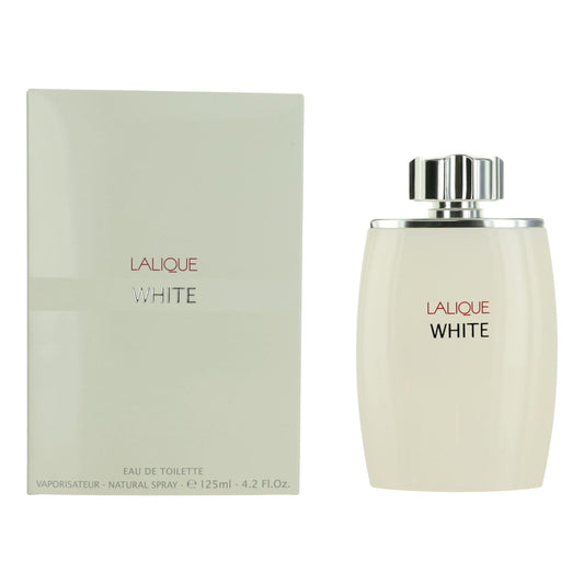 Lalique Lalique White by Lalique, 4.2 oz EDT Spray for Men
