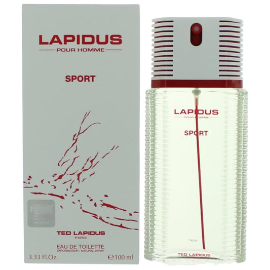 Ted Lapidus Lapidus Pour Homme Sport by Ted Lapidus, 3.3 oz EDT Spray for Men
