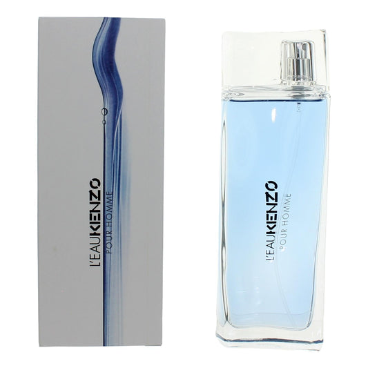 Kenzo L'eau Kenzo Pour Homme by Kenzo, 3.4 oz EDT Spray for Men
