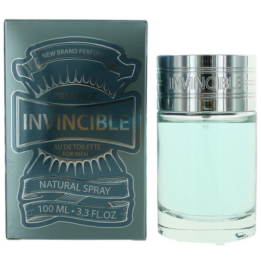 New Brand Invincible by New Brand, 3.3 oz EDT Spray for Men
