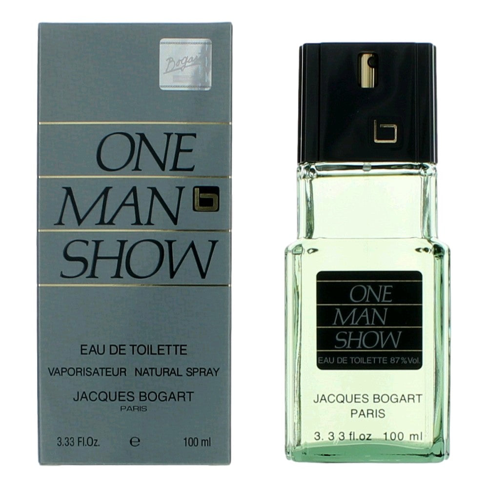 Jacques Bogart One Man Show by Jacques Bogart, 3.4 oz EDT Spray for Men