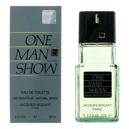 Jacques Bogart One Man Show by Jacques Bogart, 3.4 oz EDT Spray for Men